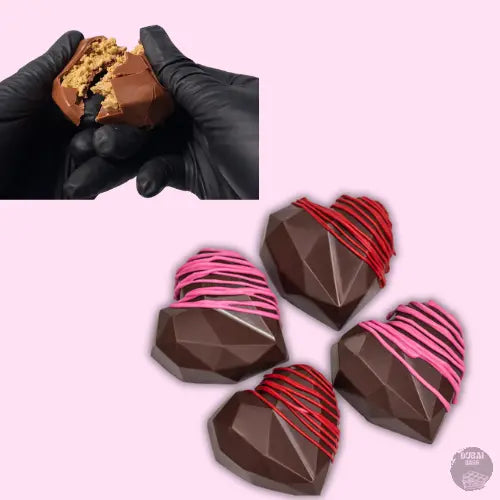 Chocolate hearts box Dubai Bars